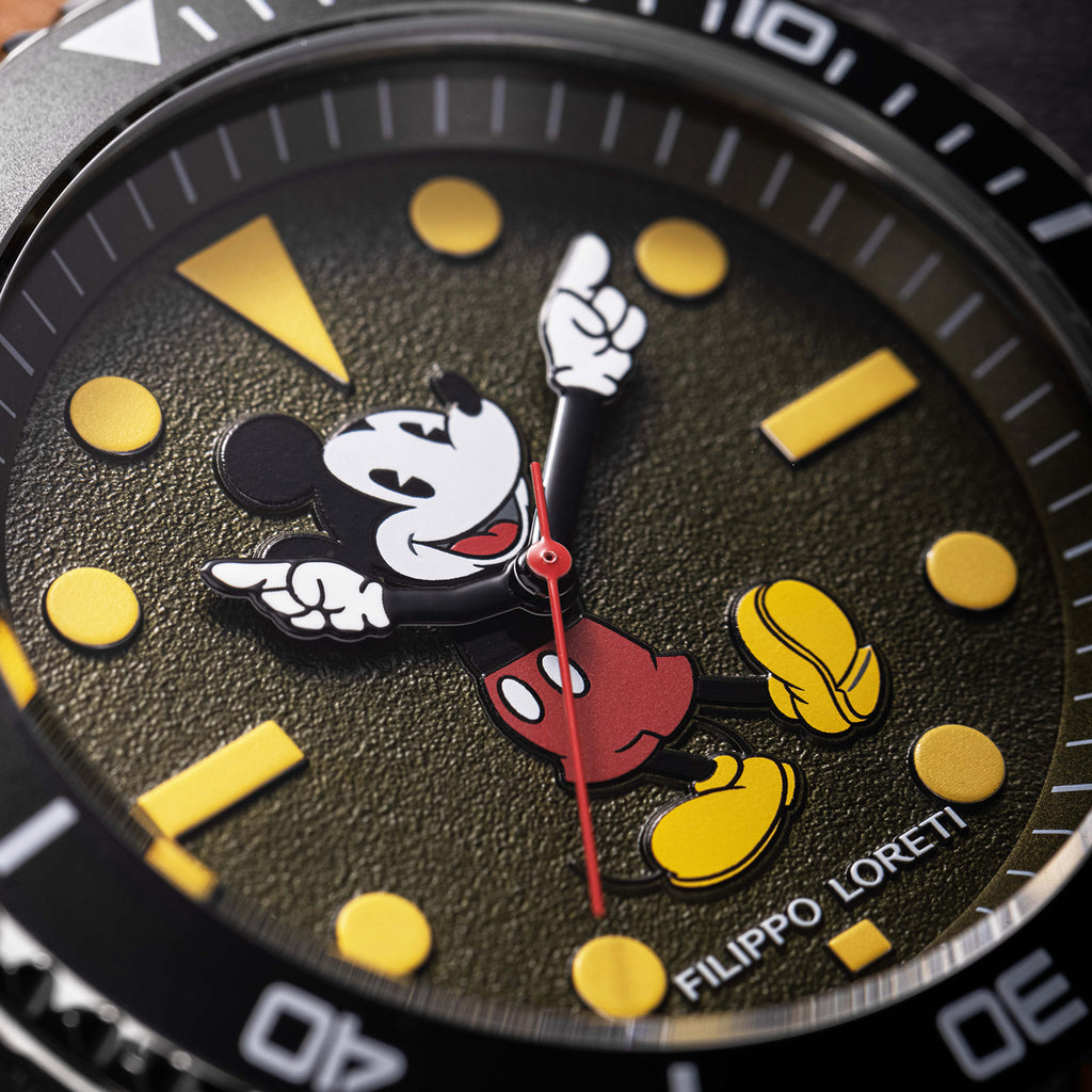 Disney Mickey Mouse Green Stainless Steel – Filippo Loreti Watches